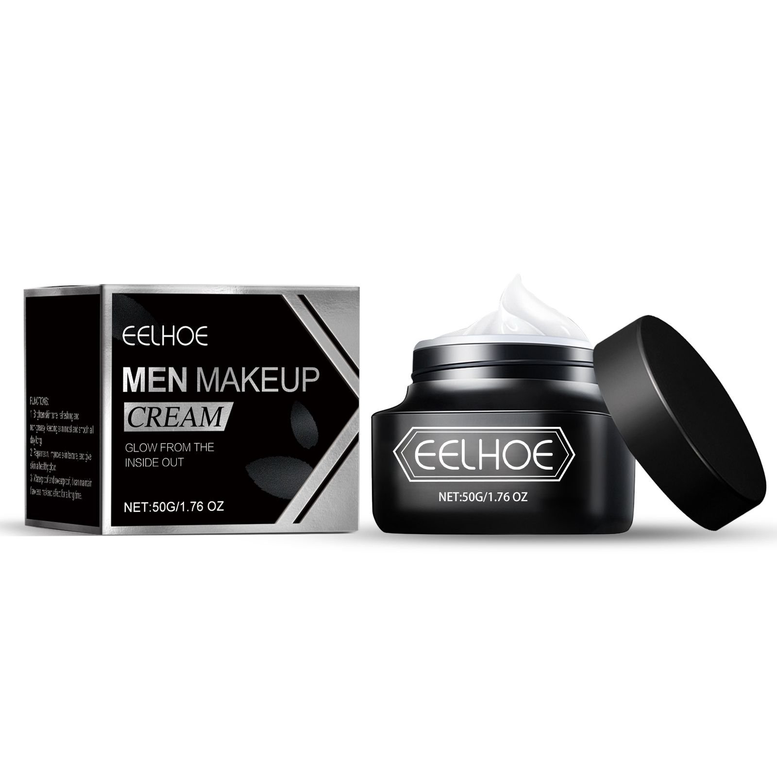 EELHOE For Men Moisturizing Moisturizing Moisturizing Translucent Gloss Concealer For Men Lazy Toning Cream