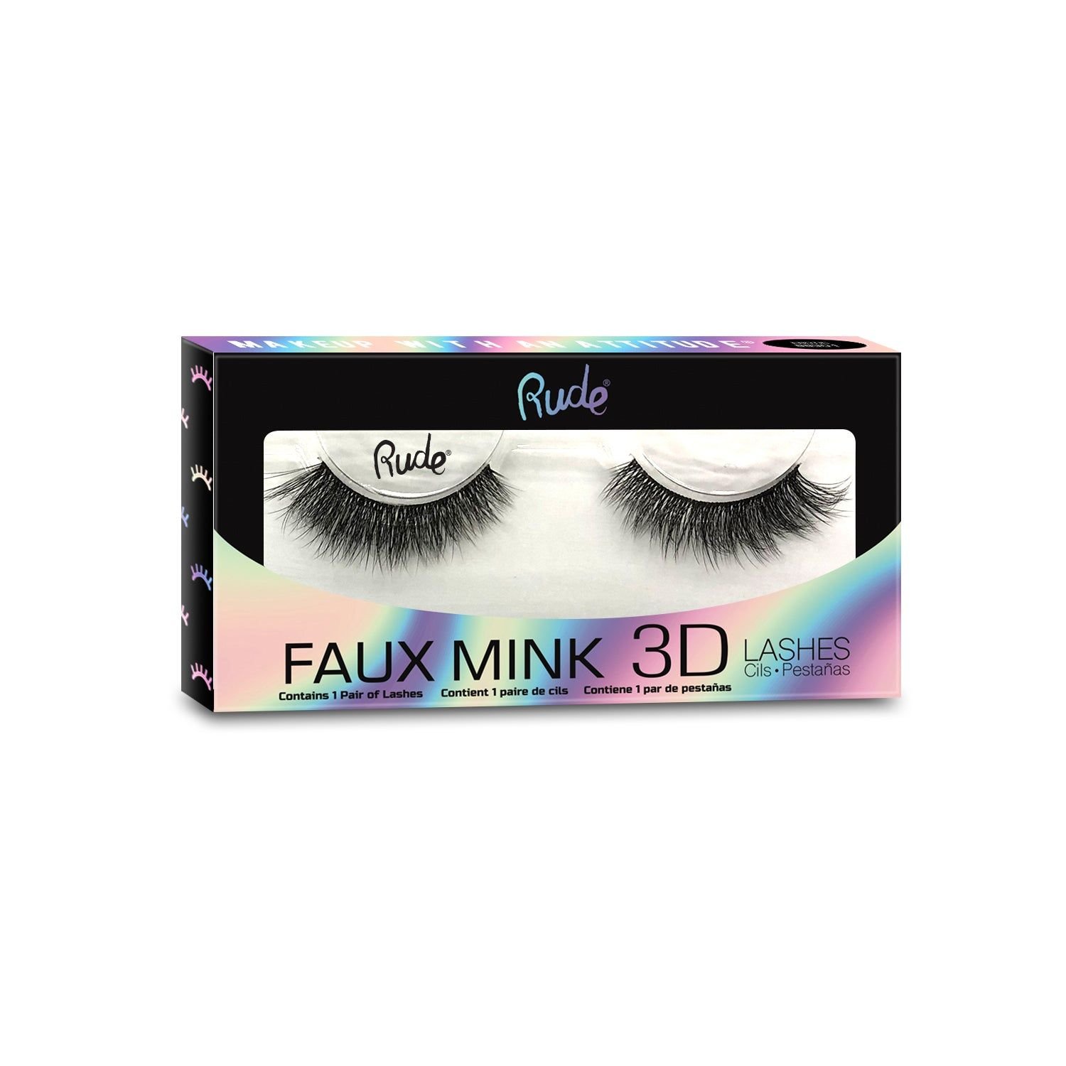 RUDE Lush - Faux Mink 3D Lashes