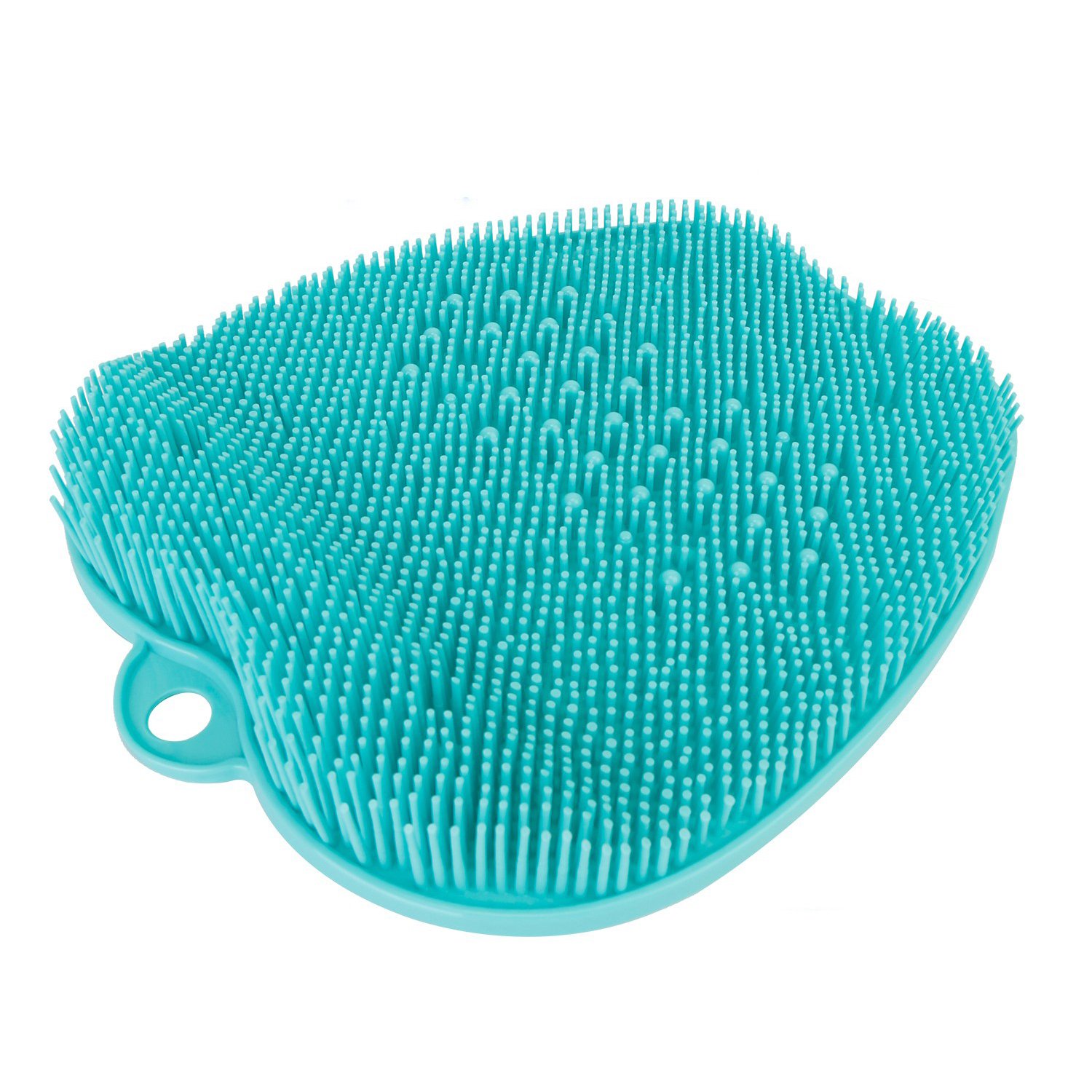 Shower Foot Scrubber Foot Massager Exfoliation Cleaner Mat Improve Foot Circulation Scrubber Foot Pain Relief Mat w/ Anti-slip Suction Cups (Option: Aqua)