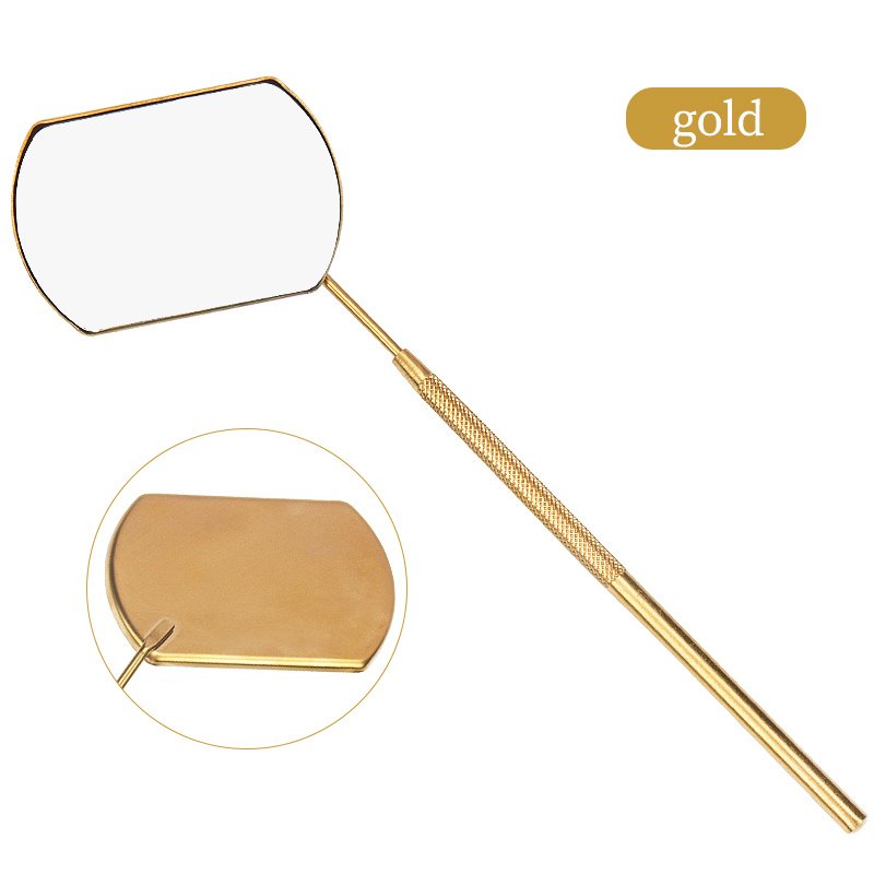 Eyelash Mirror Grafting Lash Magnifying Beauty Long Handle For Checking False Lashes Extension Makeup Tools Mirror Supplier (Color: AA236-03)