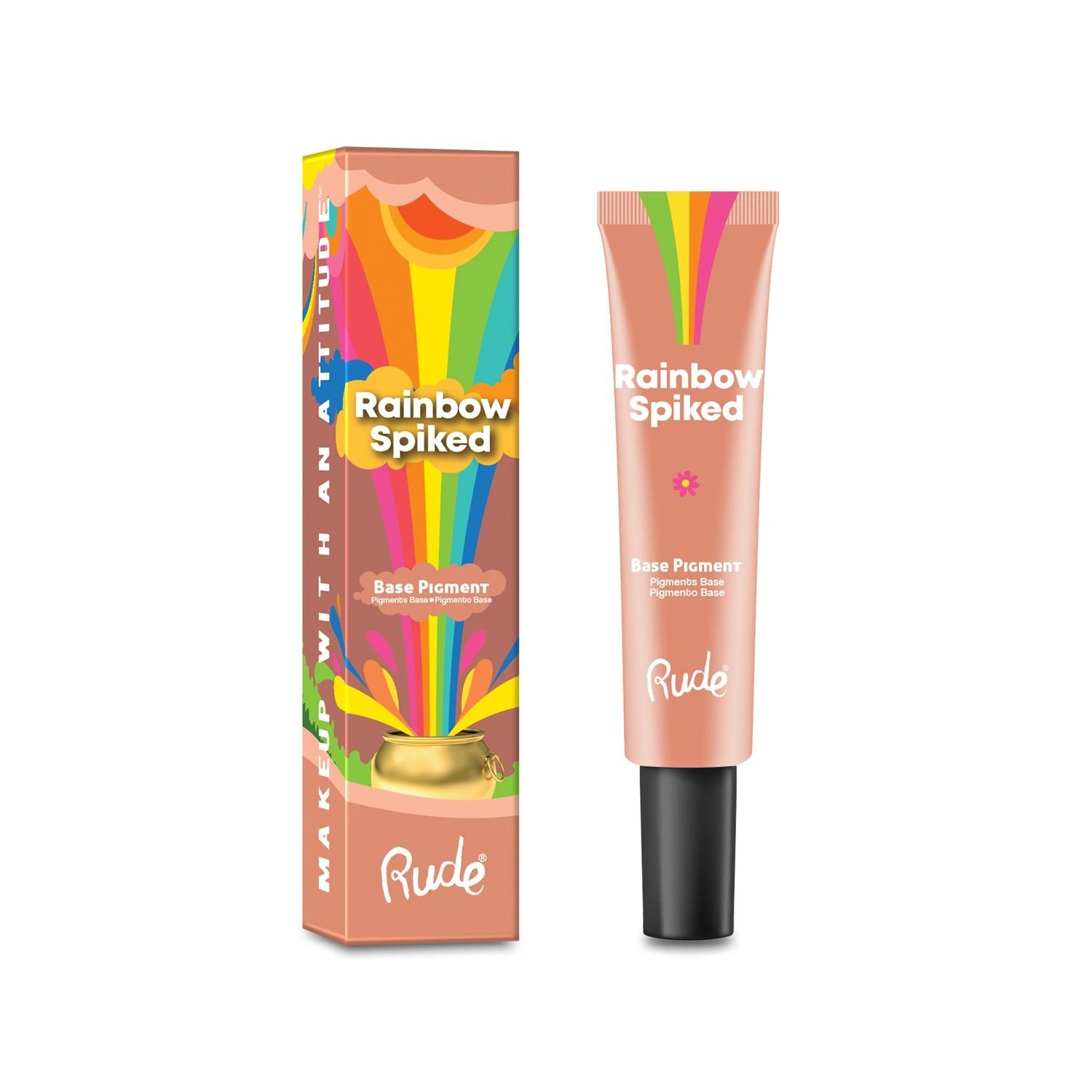 RUDE Rainbow Spiked Vibrant Colors Base Pigment (Color: Medium)